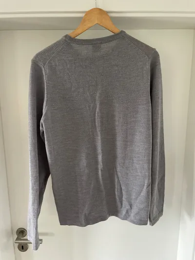 WORMLAND Herren Pullover Grau Gr. 50/L Casual Langarm