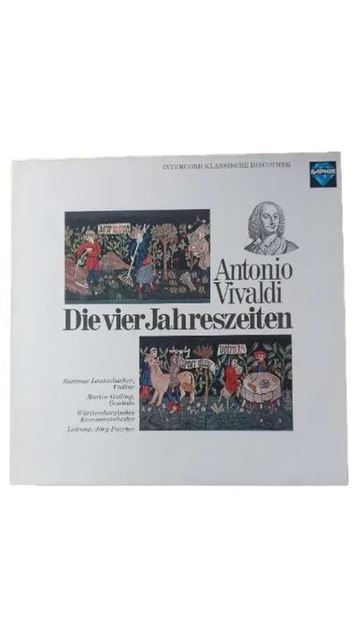 Vivaldi Die vier Jahreszeiten Vinyl LP Saphir Klassik Intercord