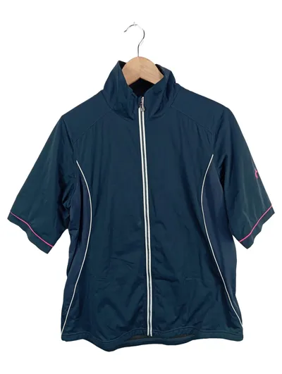 Cross Sportswear Damen Trainingsjacke Blau Gr. 42/XL Sportlich