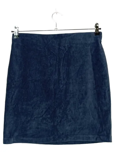 Esprit Cordrock Damen Gr. M Blau Casual Midirock