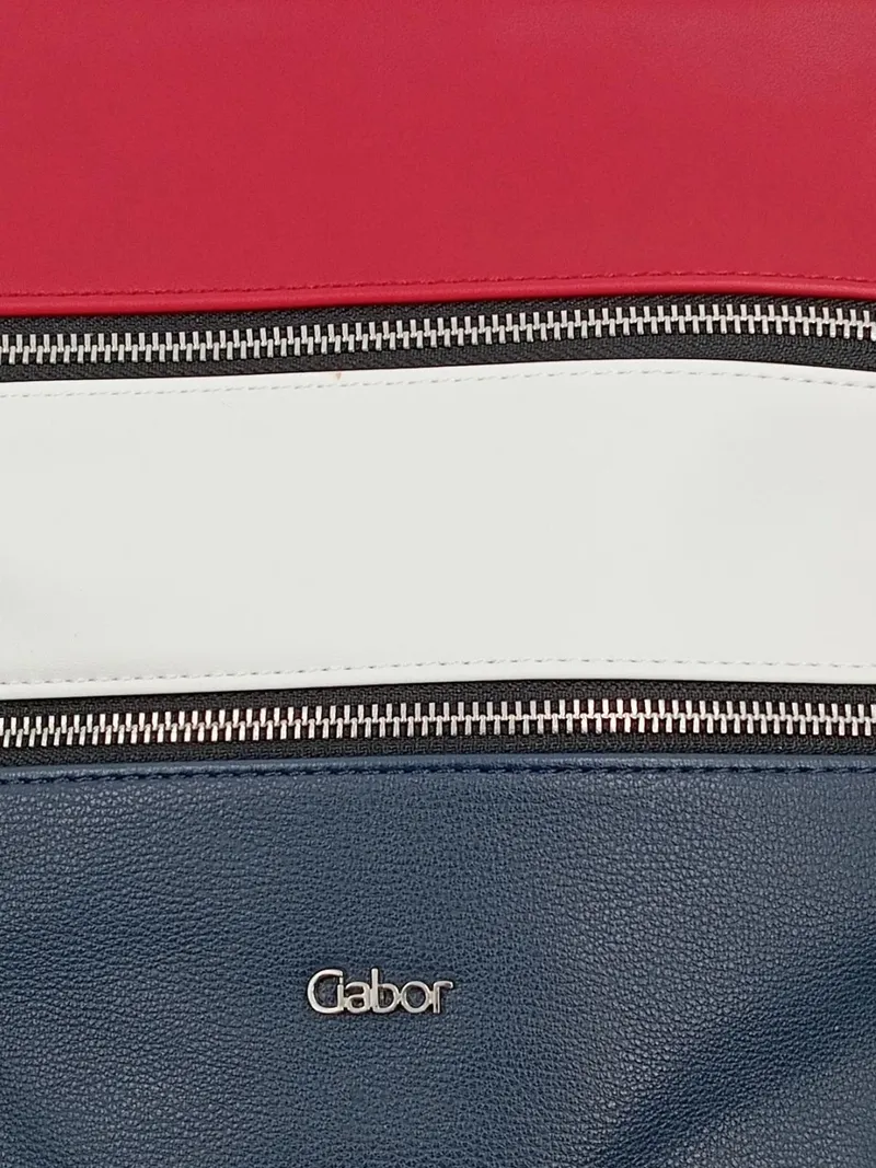 Gabor Damen Umhängetasche Rot Weiß Blau Maritim Crossbody Tasche 3