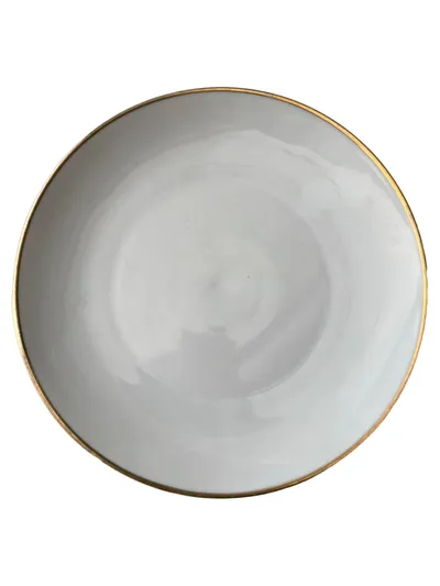 Bavaria Platzteller Porzellan Rund Weiß Elegant 20 cm Festlich