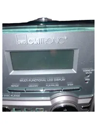 Clatronic MC 1013 CD Kompaktanlage Stereoanlage Kassette CD Radio Silber 3
