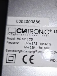 Clatronic MC 1013 CD Kompaktanlage Stereoanlage Kassette CD Radio Silber 4