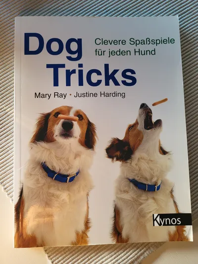Kynos Dog Tricks Buch Activity Buch Hundetraining Erziehung Ratgeber Schwarz