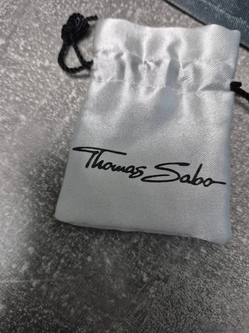 Thomas Sabo Charm Anhänger Handtasche Rot Sterlingsilber Emaille Damen 3