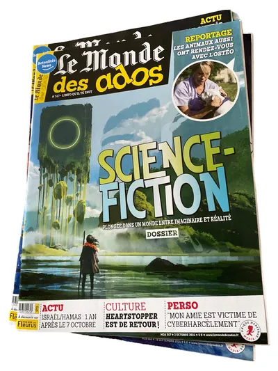 Le Monde des ados 547 Science-Fiction Jugendzeitschrift Okt 2024