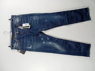 Dsquared2 Cowboy Herren Jeans Slim Fit Blau Gr. 54 W38 XXL Neu