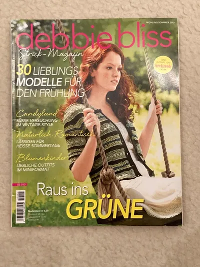 Debbie Bliss Strick Magazin Frühlings Sommer 2013 Mode Frauen Hobby Basteln