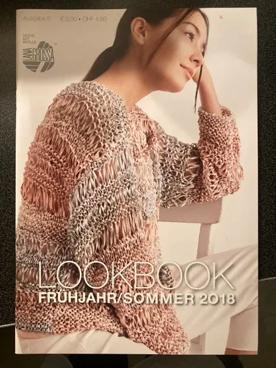 Lana Grossa Lookbook Frühjahr Sommer 2018 Stricken Häkeln DIY Mode