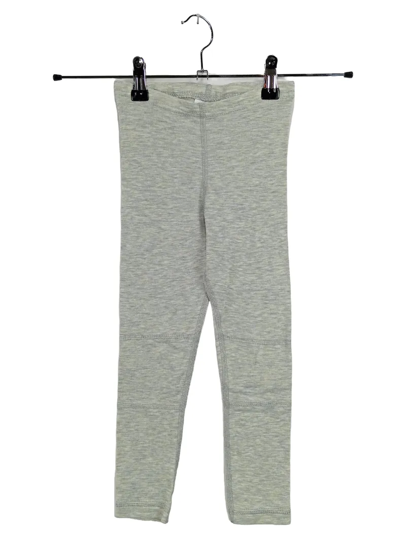 Alive Kinder Unterwäsche Set Shirt + Hose Gr. 104 Grau Meliert 2
