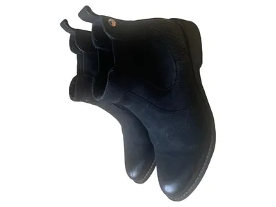 Lasocki Chelsea Boots Stiefelette Damen Leder Schwarz Gr. 37 Freizeit