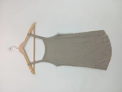 81hours Basic Top Rippstrick Ärmellos Damen Baumwolle Beige Gr. 38 M