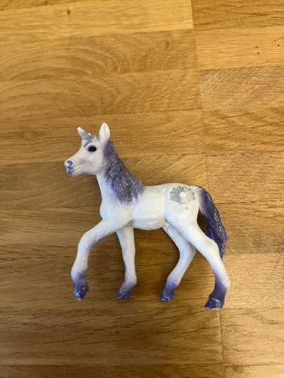 Schleich Einhorn Fohlen Spielfigur Kinder Weiß 7.5 cm