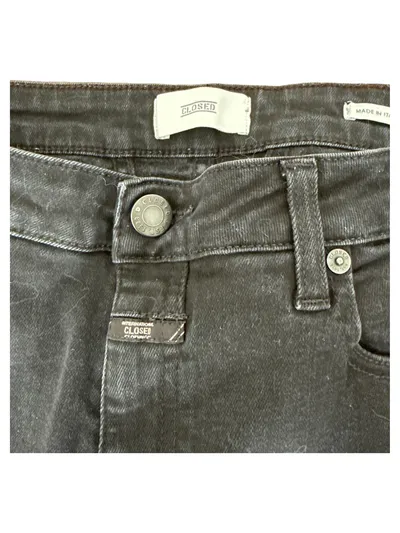 CLOSED Damen Jeans Regular Fit Grau W29 L25 Baumwolle Elasthan