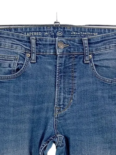 The Denim Club Herren Jeans Tapered Fit Blau W34/L34 Denim