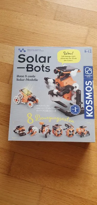 KOSMOS Experimentierkasten Solar-Bots Elektronik Baukasten Kinder