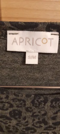 APRICOT Damen Langarmshirt 38/M Mehrfarbig Leo-Muster Animal-Print 4