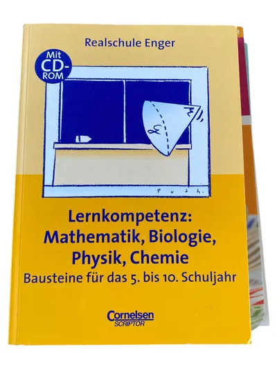 Cornelsen Lernkompetenz Buch Mathe Bio Physik Chemie 5-10 Klasse CD
