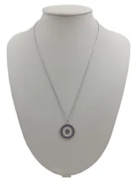 Engelsrufer Halskette mit Anhänger Nazar Auge Silber Damen 48 cm 1