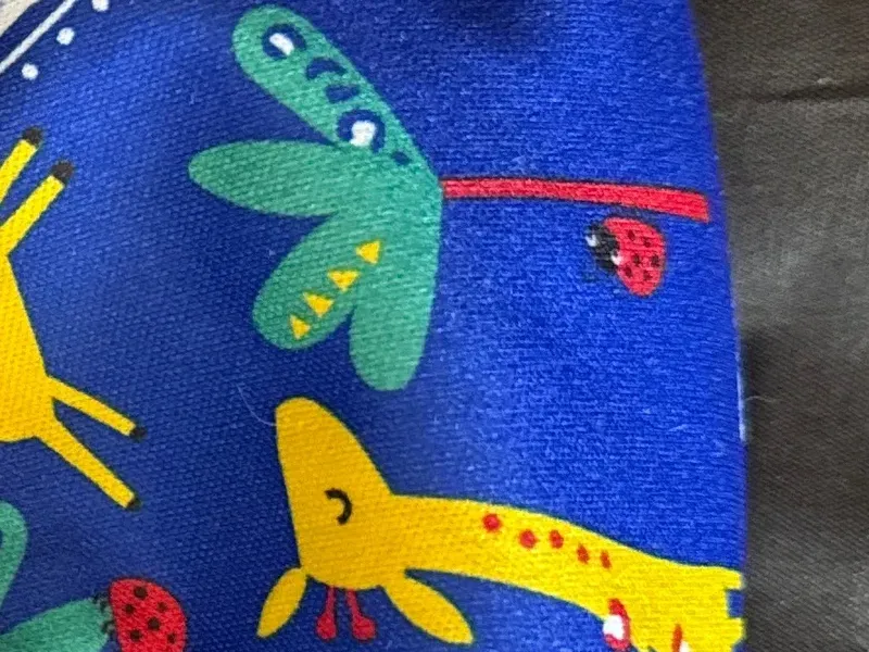 Bambino Mio Stoffwindel Giraffenmuster Blau Gr. 80 3