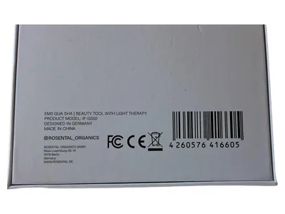 Rosental Organics EMS Gua Sha Gesichtsmassagegerät Beauty Tool IF-GS02 Weiß