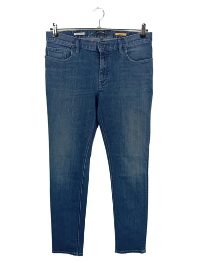 ALBERTO Herren Jeans Slim Fit Hose Blau Casual Größe 33x34