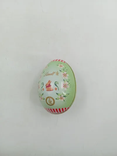 Lindt Ostergeschenkdose Bonbonniere Ei Osterhase Grün 5.5 cm