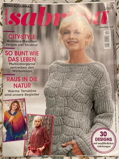 Sabrina Strickjournal 12/2019: 30 Strickdesigns & Anleitungen für den Winter