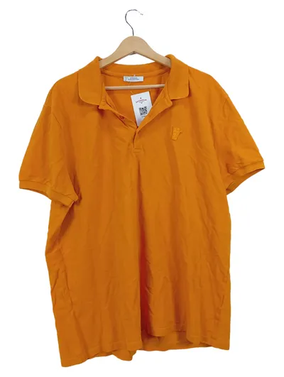 VERSACE COLLECTION Herren Poloshirt Orange Gr. 56/3XL