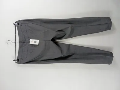 Luisa Cerano Anzughose Damen Grau Gr. 40 Business Hose Wolle Viskose
