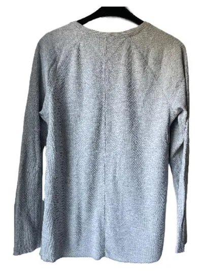 Tommy Hilfiger Denim Sweatshirt Herren M Grau Langarm Pullover