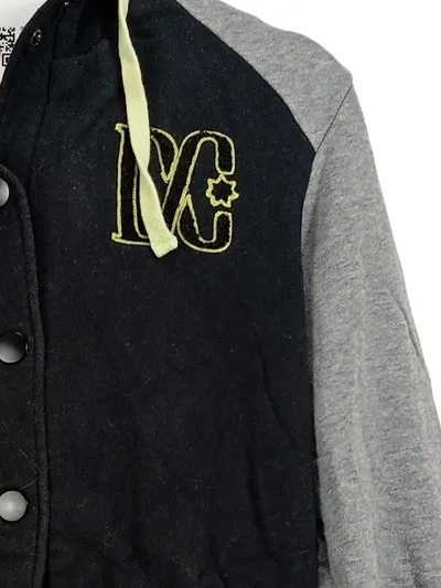 DC Shoes Damen Sweatjacke College Jacke Kapuze Schwarz Grau Gr. 36 S Sportlich