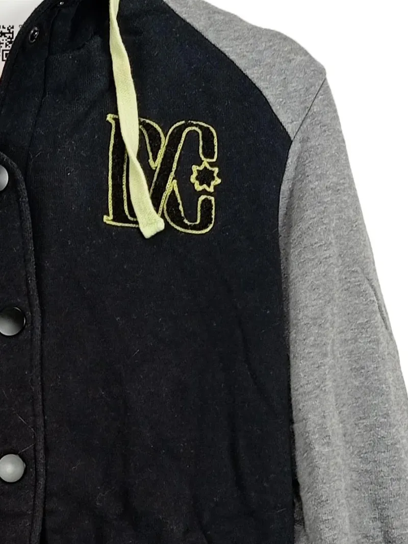 DC Shoes Damen Sweatjacke College Jacke Kapuze Schwarz Grau Gr. 36 S Sportlich 2