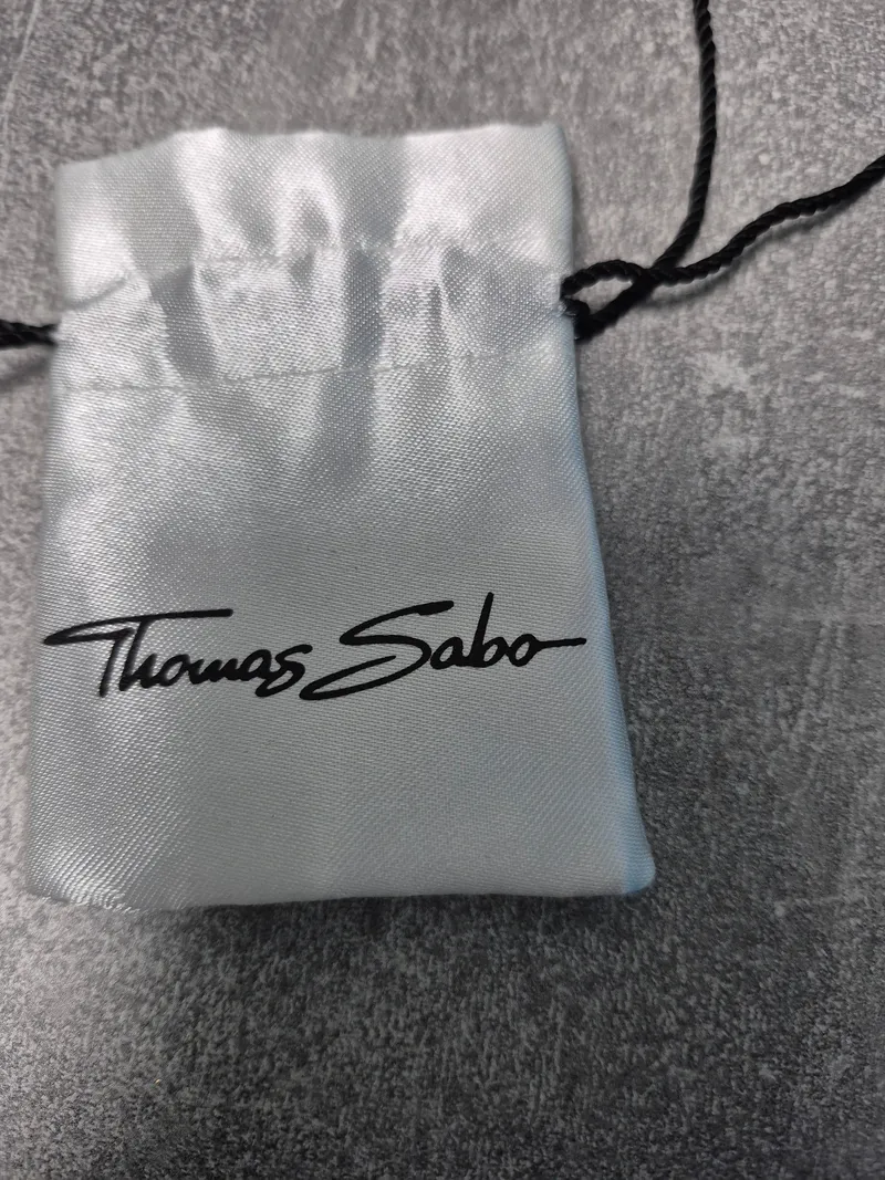 Thomas Sabo Kettenanhänger Ei Türkis Silber 925 Zirkonia Damen Elegant 3