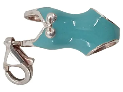 Thomas Sabo Damen Kettenanhänger Charm Badeanzug Türkis Charmant