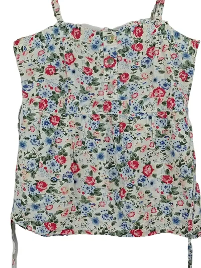 Papaya Damen Top Gr. 42/XL Mehrfarbig Blumenmuster Feminin