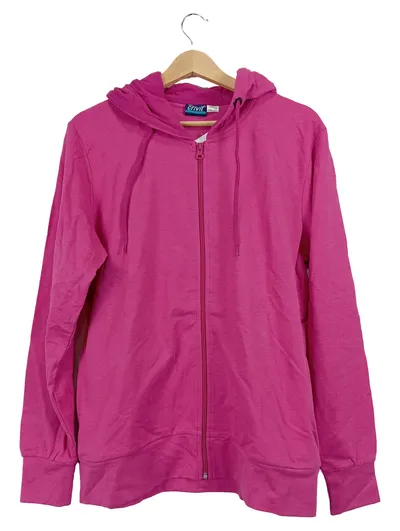 CRIVIT Damen Kapuzenjacke Hoodie Gr. 46/3XL Pink Sportlich