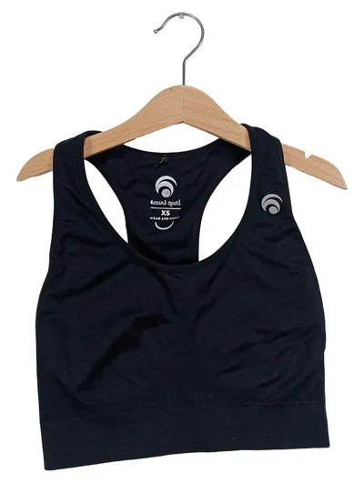 OCEANSAPART Sport BH Damen XS Schwarz Racerback Fitness Yoga