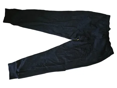 ALEX Herren Jogginghose Gr. 40 Schwarz Sportlich Baumwolle