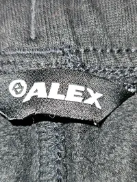 ALEX Herren Jogginghose Gr. 40 Schwarz Sportlich Baumwolle 4
