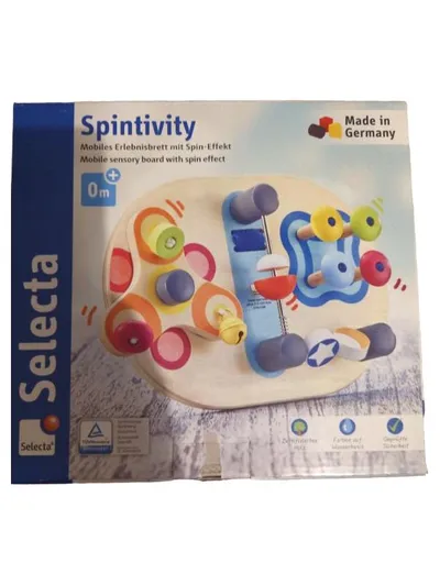 Selecta Spintivity Mobiles Erlebnisbrett Activity Center Holz