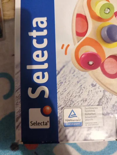 Selecta Spintivity Mobiles Erlebnisbrett Activity Center Holz