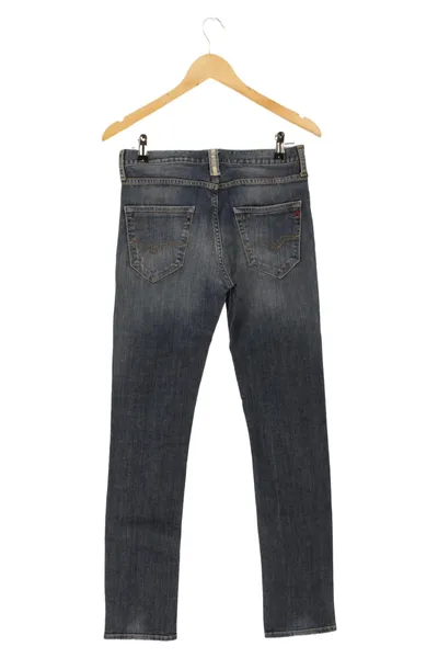 REPLAY Damen Jeans Slim Fit Blau W28/36/S Stretch Denim Hose Casual