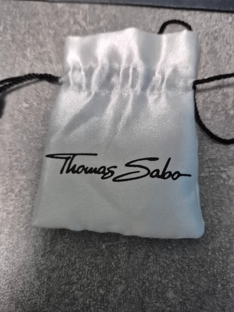 Thomas Sabo Kettenanhänger Buchstabe V Silber Zirkonia Damen Elegant 4
