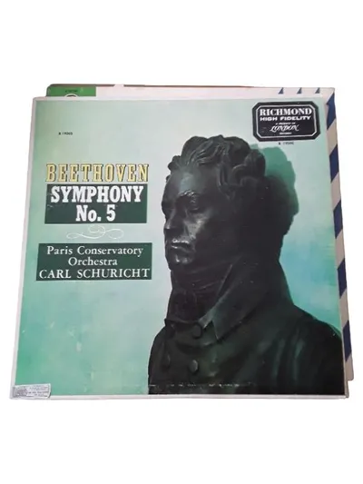 Beethoven Sinfonie Nr. 5 Vinyl LP Carl Schuricht Paris Conservatory Orchestra