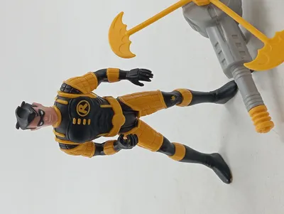 Kenner Actionfigur Robin mit Zubehör Batman Retro Schwarz