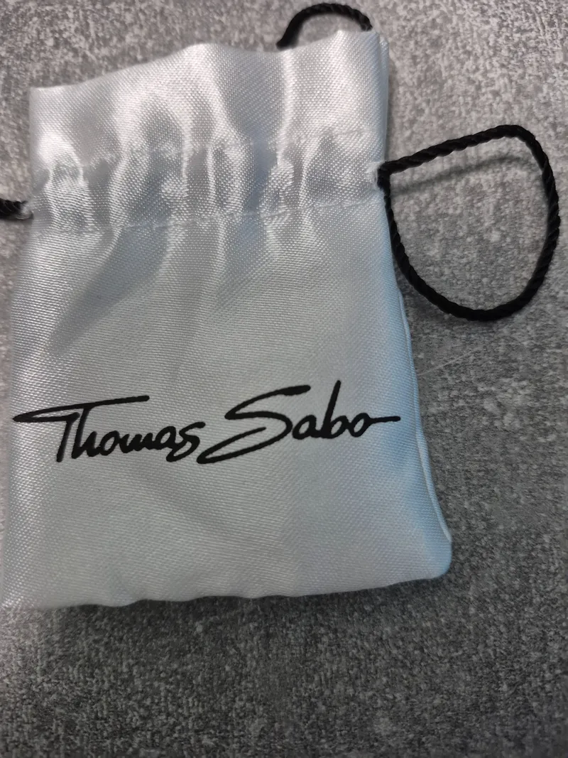 Thomas Sabo Kettenanhänger Zwillinge Damen Schwarz Metall Halbedelstein 3