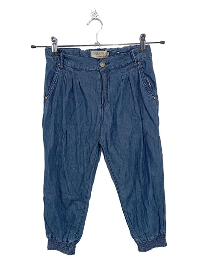 Piazza Italia Kinder Jogginghose Gr. 146 (12 Jahre) Blau Baumwolle