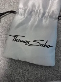 Thomas Sabo Damen Charm Anhänger Handtasche Silber Beige Elegant 2